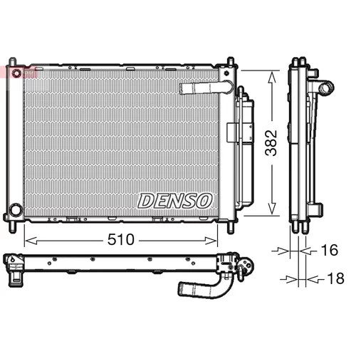 Chladiaca jednotka DRM46101 /DENSO/