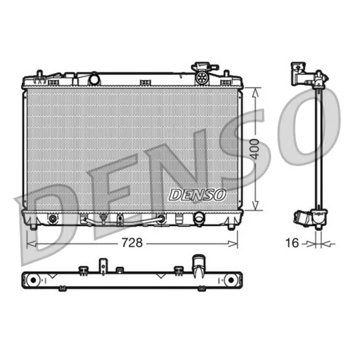 Chladič motora DENSO DRM50041