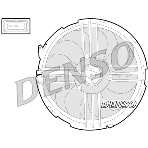 Ventilátor chladenia motora DENSO DER32009