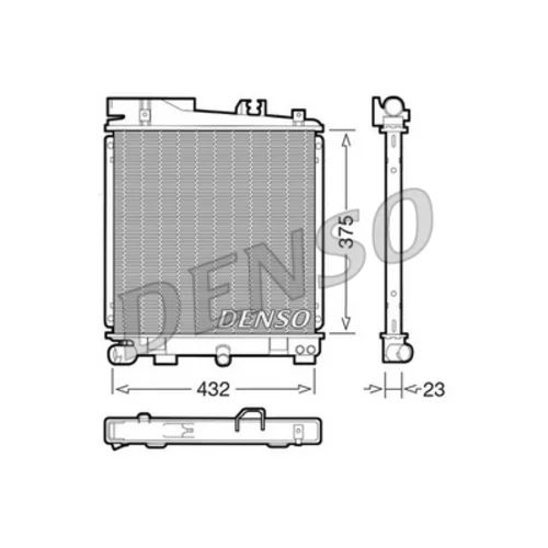 Chladič motora DENSO DRM05029