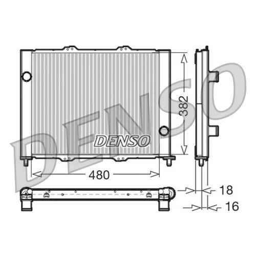 Chladiaca jednotka DRM23099 /DENSO/