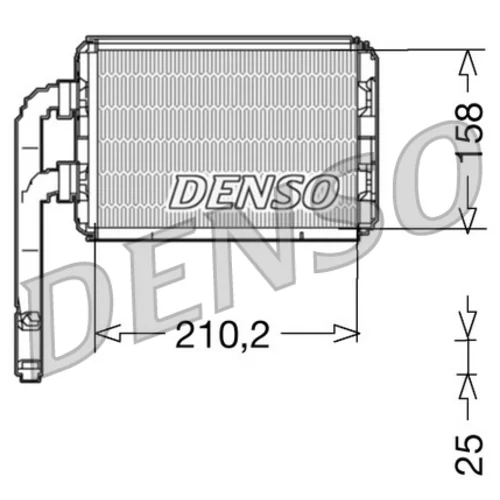 Výmenník tepla vnútorného kúrenia DENSO DRR23016