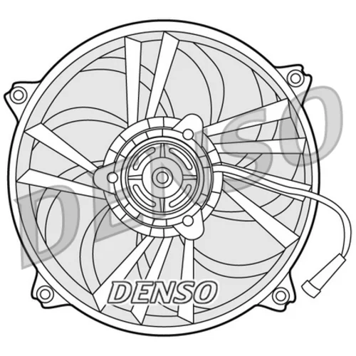 Ventilátor chladenia motora DENSO DER21014