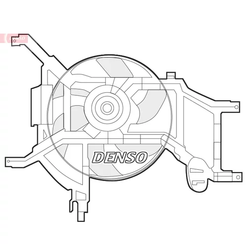 Ventilátor chladenia motora DENSO DER37002