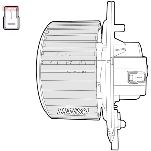 Vnútorný ventilátor DENSO DEA12004