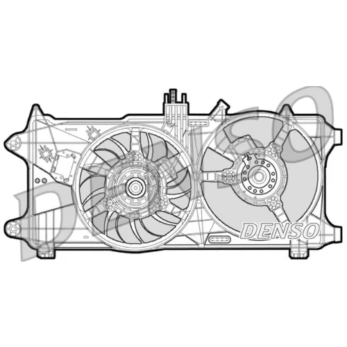 Ventilátor chladenia motora DENSO DER09026