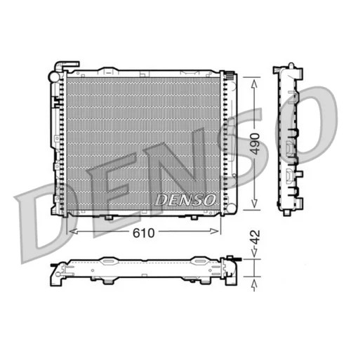 Chladič motora DENSO DRM17035