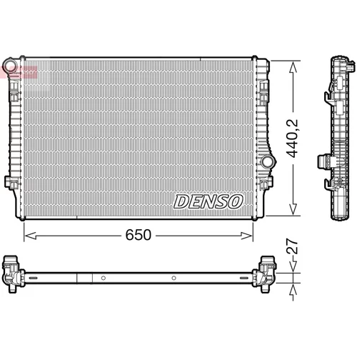 Chladič motora DENSO DRM32049