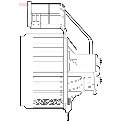 Vnútorný ventilátor DENSO DEA23020