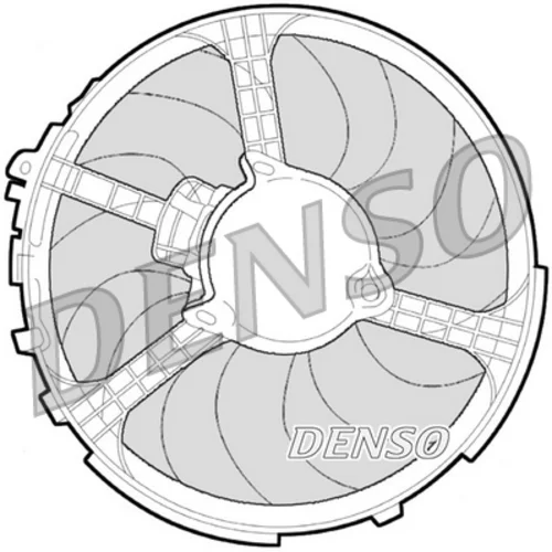 Ventilátor chladenia motora DENSO DER09062