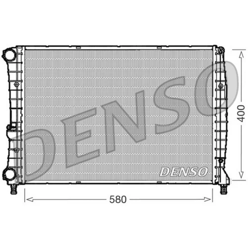 Chladič motora DENSO DRM01002