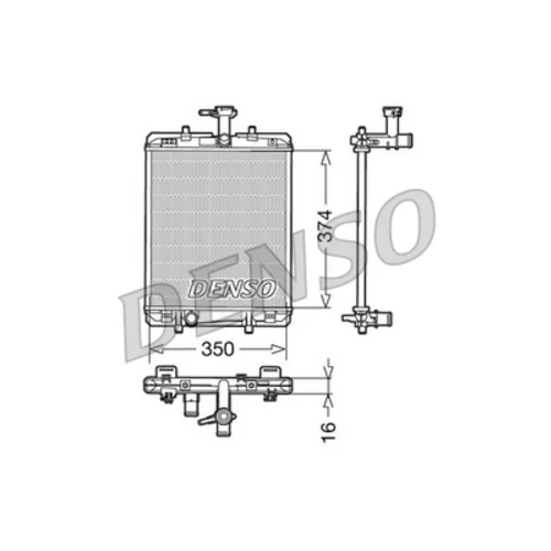 Chladič motora DENSO DRM21602