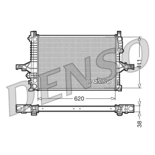 Chladič motora DENSO DRM33065