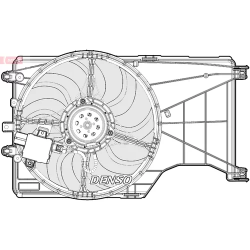 Ventilátor chladenia motora DENSO DER20001