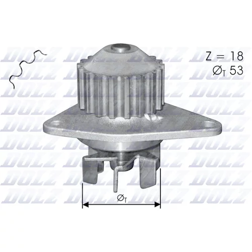 Vodné čerpadlo, chladenie motora C114 /DOLZ/