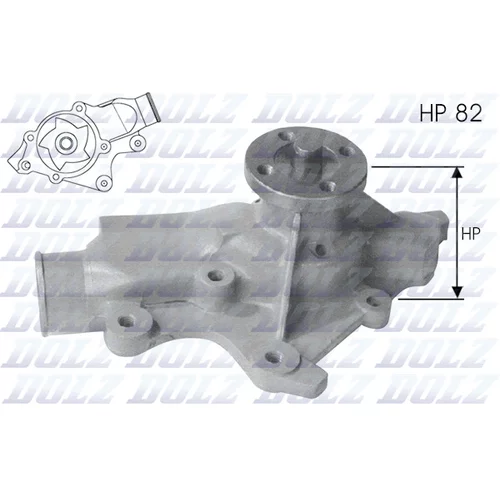 Vodné čerpadlo, chladenie motora DOLZ J201