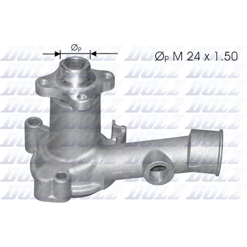 Vodné čerpadlo, chladenie motora DOLZ F128