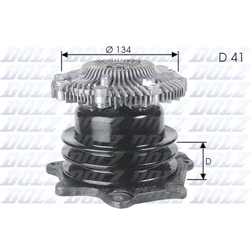 Vodné čerpadlo, chladenie motora DOLZ N142