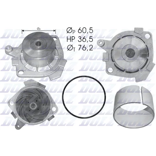 Vodné čerpadlo, chladenie motora DOLZ S212