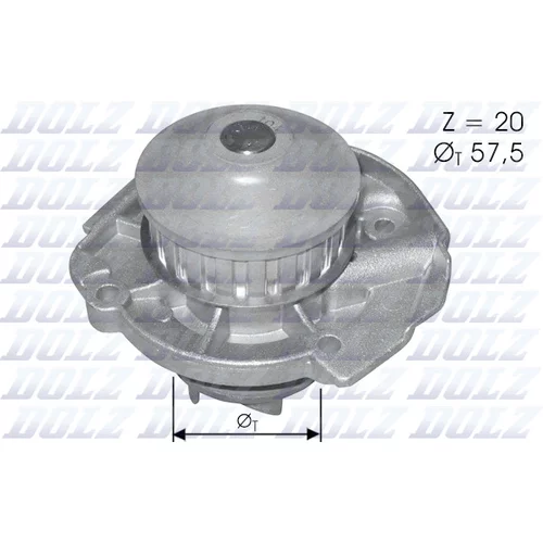 Vodné čerpadlo, chladenie motora DOLZ S161