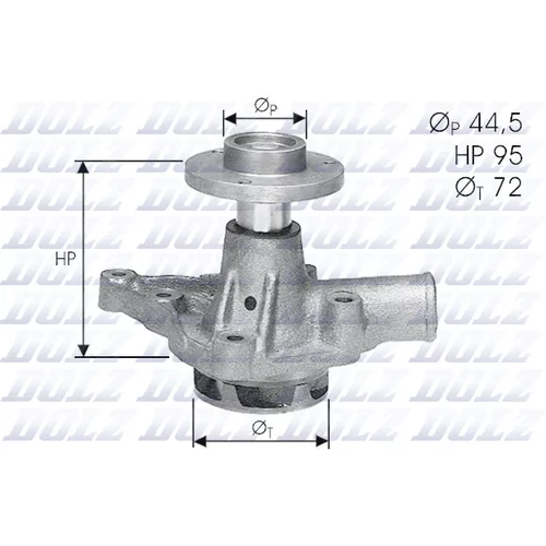 Vodné čerpadlo, chladenie motora DOLZ A121