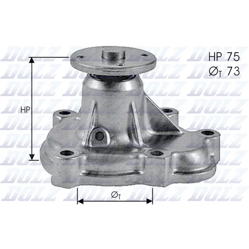 Vodné čerpadlo, chladenie motora DOLZ O143