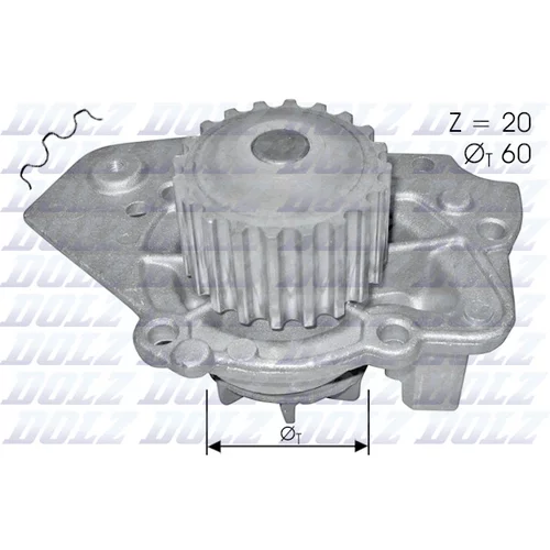 Vodné čerpadlo, chladenie motora T136 /DOLZ/