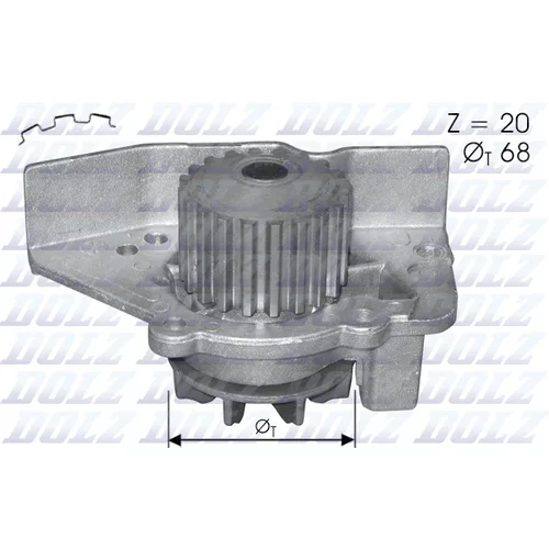 Vodné čerpadlo, chladenie motora C118 /DOLZ/