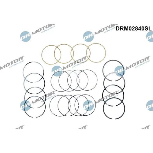 Sada piestnych krúžkov Dr.Motor Automotive DRM02840SL