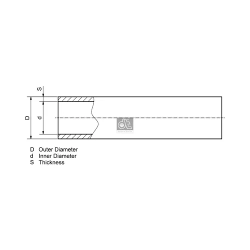 Potrubie DT Spare Parts 9.86012 - obr. 1