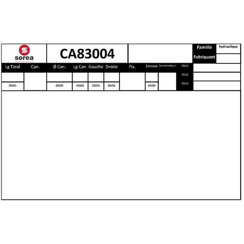 Prevodka riadenia EAI CA83004