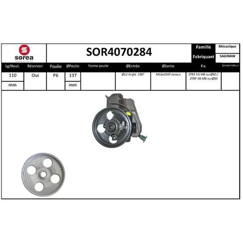 Hydraulické čerpadlo pre riadenie SOR4070284 /EAI/