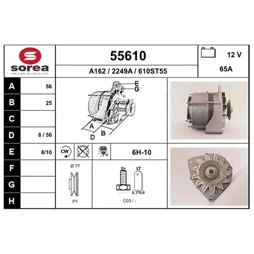 Alternátor EAI 55610