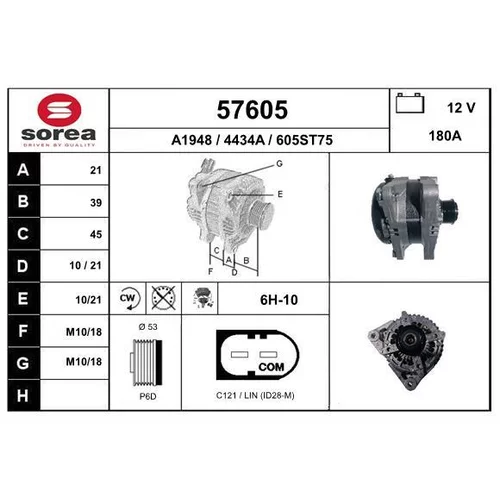 Alternátor EAI 57605