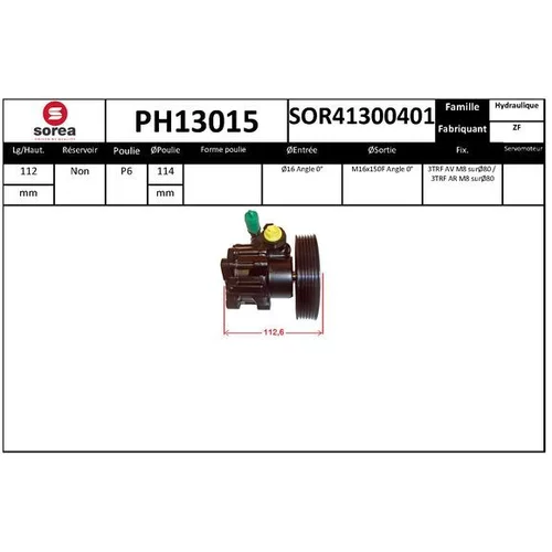 Hydraulické čerpadlo pre riadenie EAI PH13015