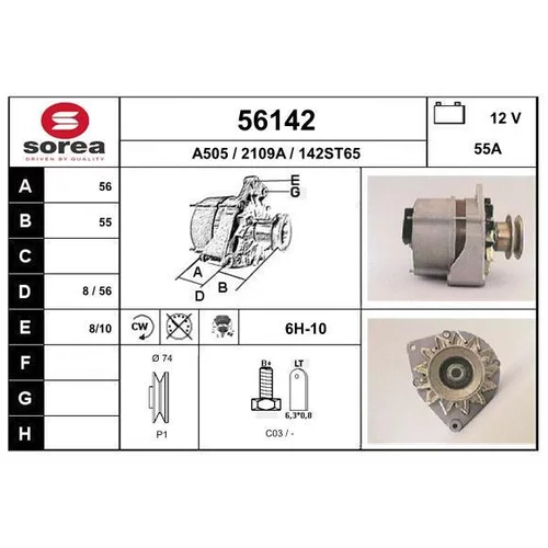 Alternátor EAI 56142