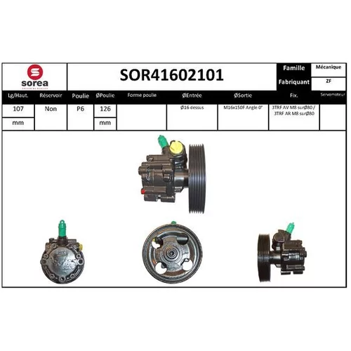 Hydraulické čerpadlo pre riadenie EAI SOR41602101