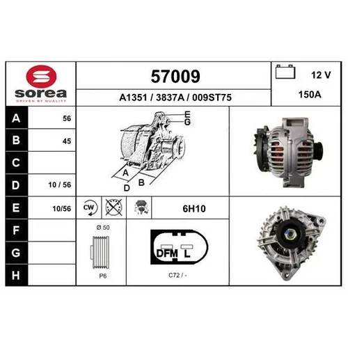 Alternátor EAI 57009