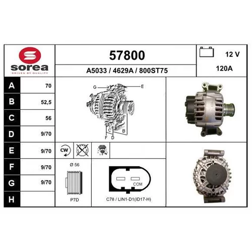 Alternátor EAI 57800