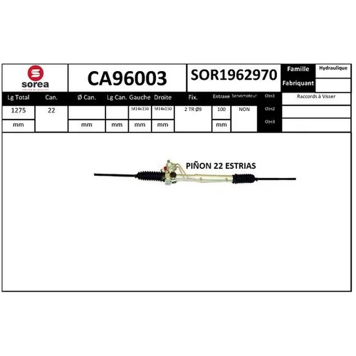 Prevodka riadenia EAI CA96003