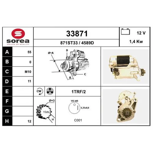 Štartér EAI 33871