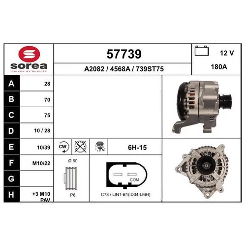 Alternátor EAI 57739