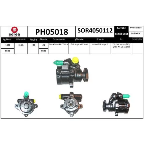 Hydraulické čerpadlo pre riadenie EAI PH05018