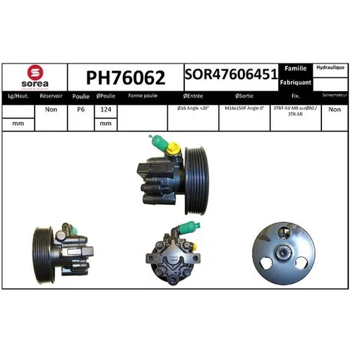 Hydraulické čerpadlo pre riadenie EAI PH76062