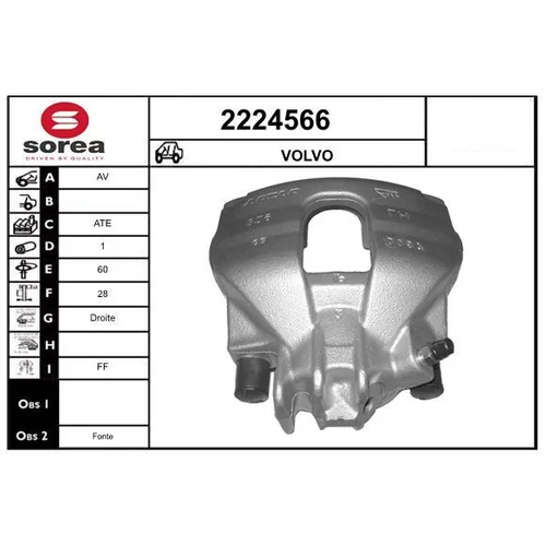 Brzdový strmeň 2224566 /EAI/