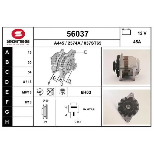 Alternátor EAI 56037