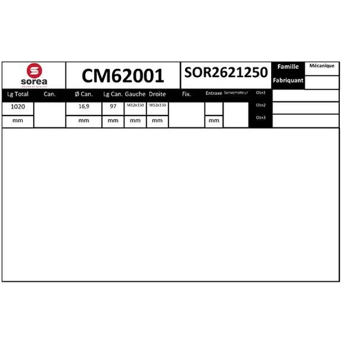 Prevodka riadenia CM62001 /EAI/