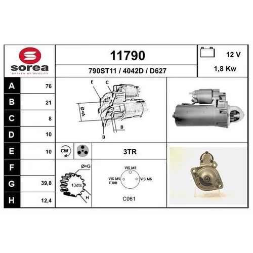 Štartér 11790 /EAI/