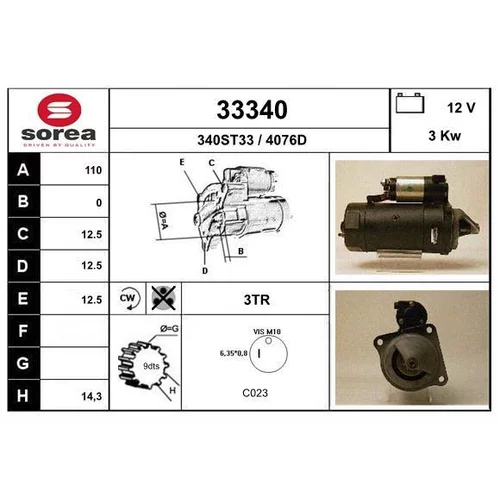 Štartér EAI 33340