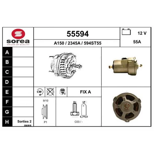 Alternátor EAI 55594